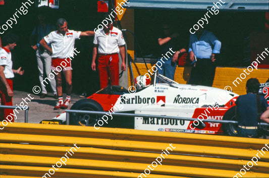 SS De Cesaris Alfa 183 (Thanks to Colin Burgess)
