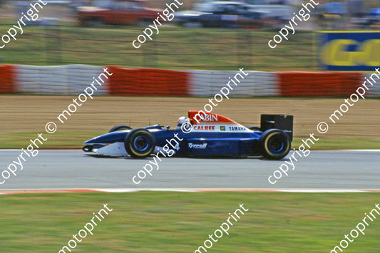 SS De Cesaris Tyrrell 020  (Burgess)