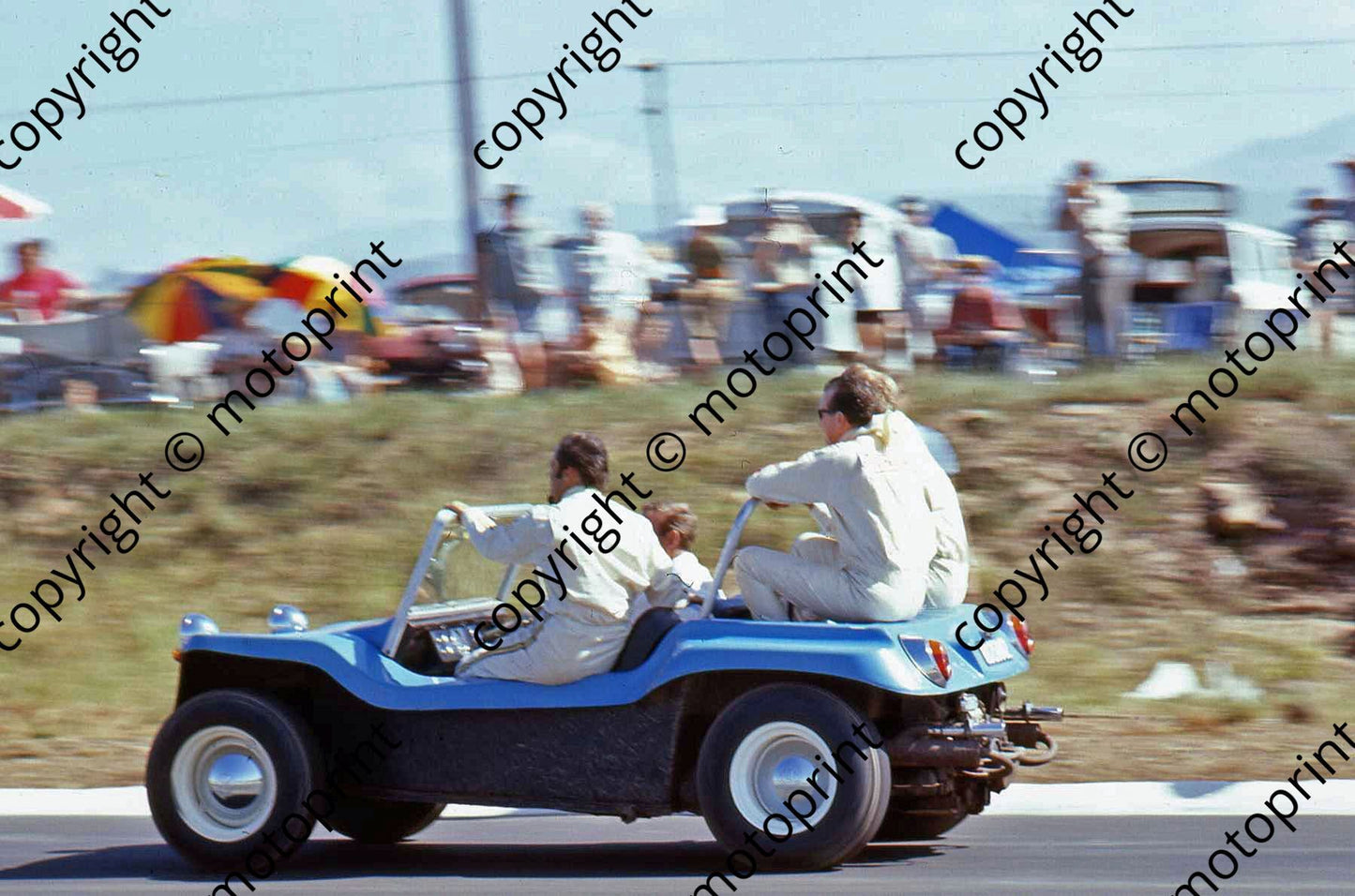 SS Driver McNicol check parade lap buggie