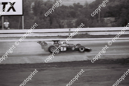 SS E Fittipaldi Lotus 72 rain delay lap 3rd