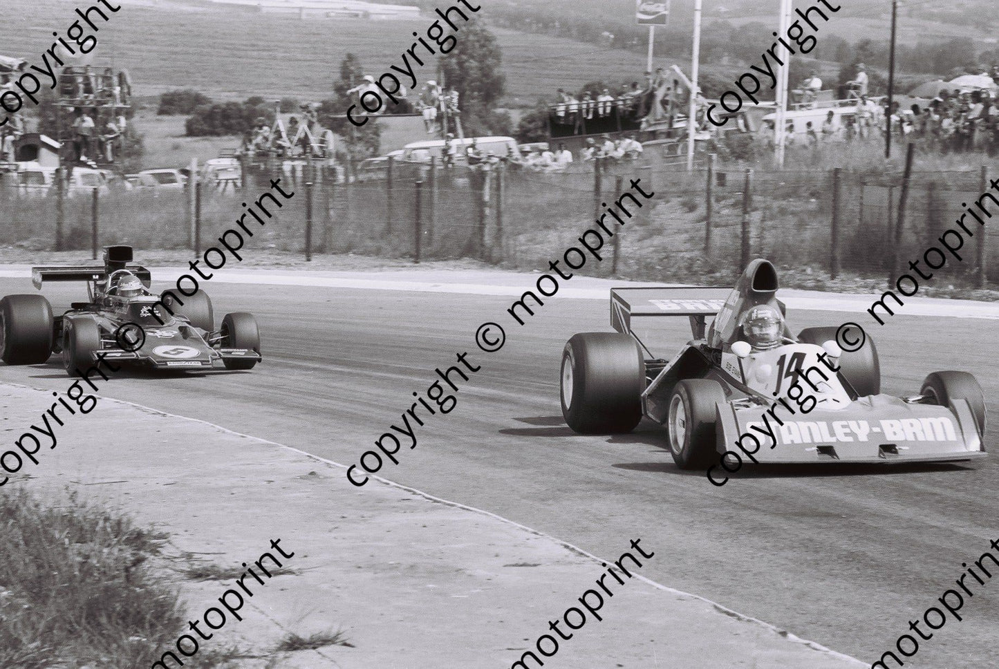 SS Evans Stanley BRM P201 Peterson Lotus 72E Leeukop