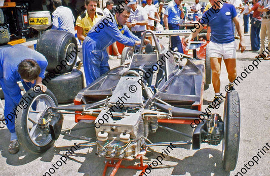 SS Ferrari 312T5 stripped