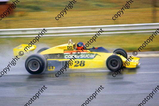 SS Fittipaldi Copersucar scanned A4 (20x30cm) rain practice Jukskei