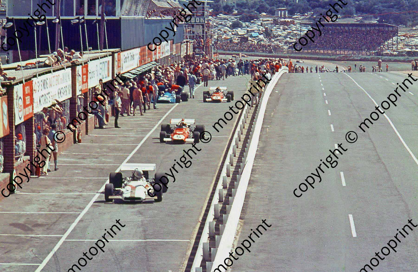 SS Ganley, Regazzoni. Ickx leaving pits (Thanks to Ken Stewart)  (4)