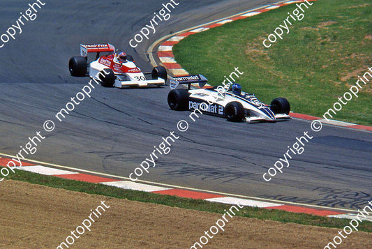 SS Ian Giles Brabham BT49, Steve Pontin Arrows A5