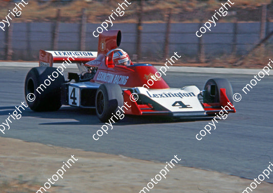 SS Ian Scheckter Tyrrell 007 A3