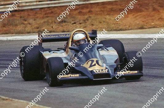 SS J Scheckter Wolf WR1 SA GP 1977 3