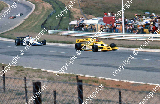 SS Jabouille Renault RS02,  Depailler Tyrrell 008