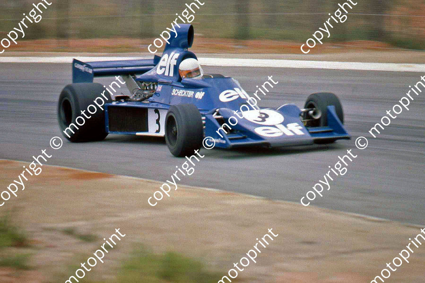 SS Jody Scheckter Tyrrell 007 winner