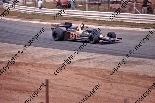 SS Jody Scheckter Wolf WR1 Clubhouse