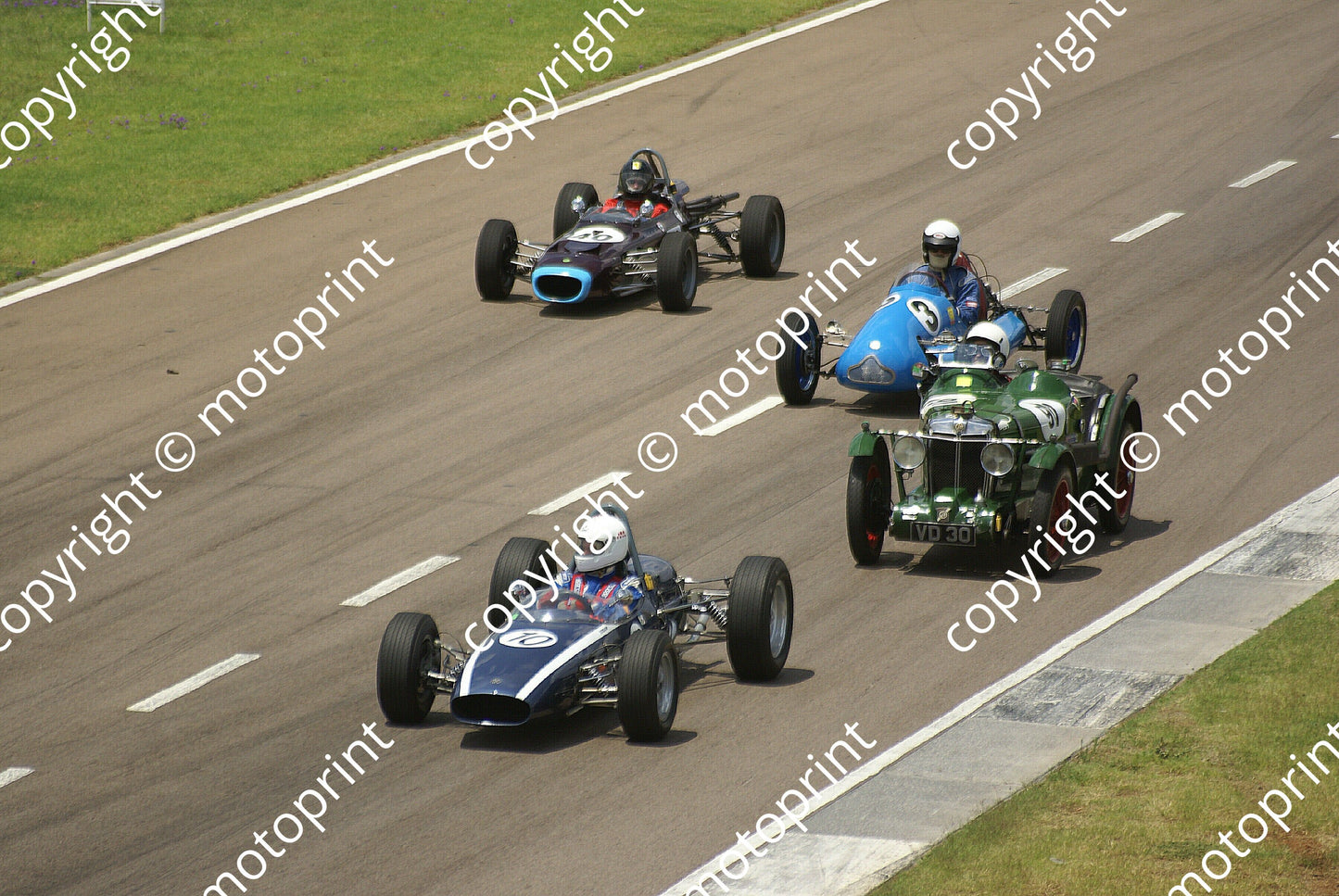SS LDS Climax Philips, Cooper JAP Baker, MG Midget Foster 1