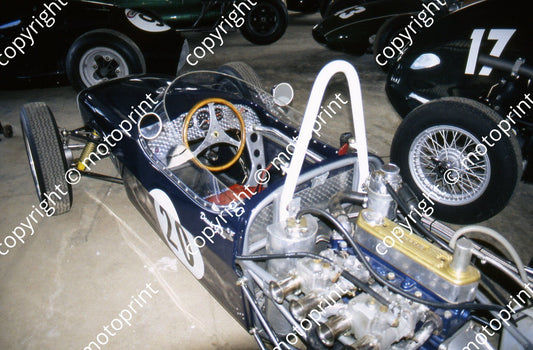 SS Lotus 18 FJ cockpit, eng