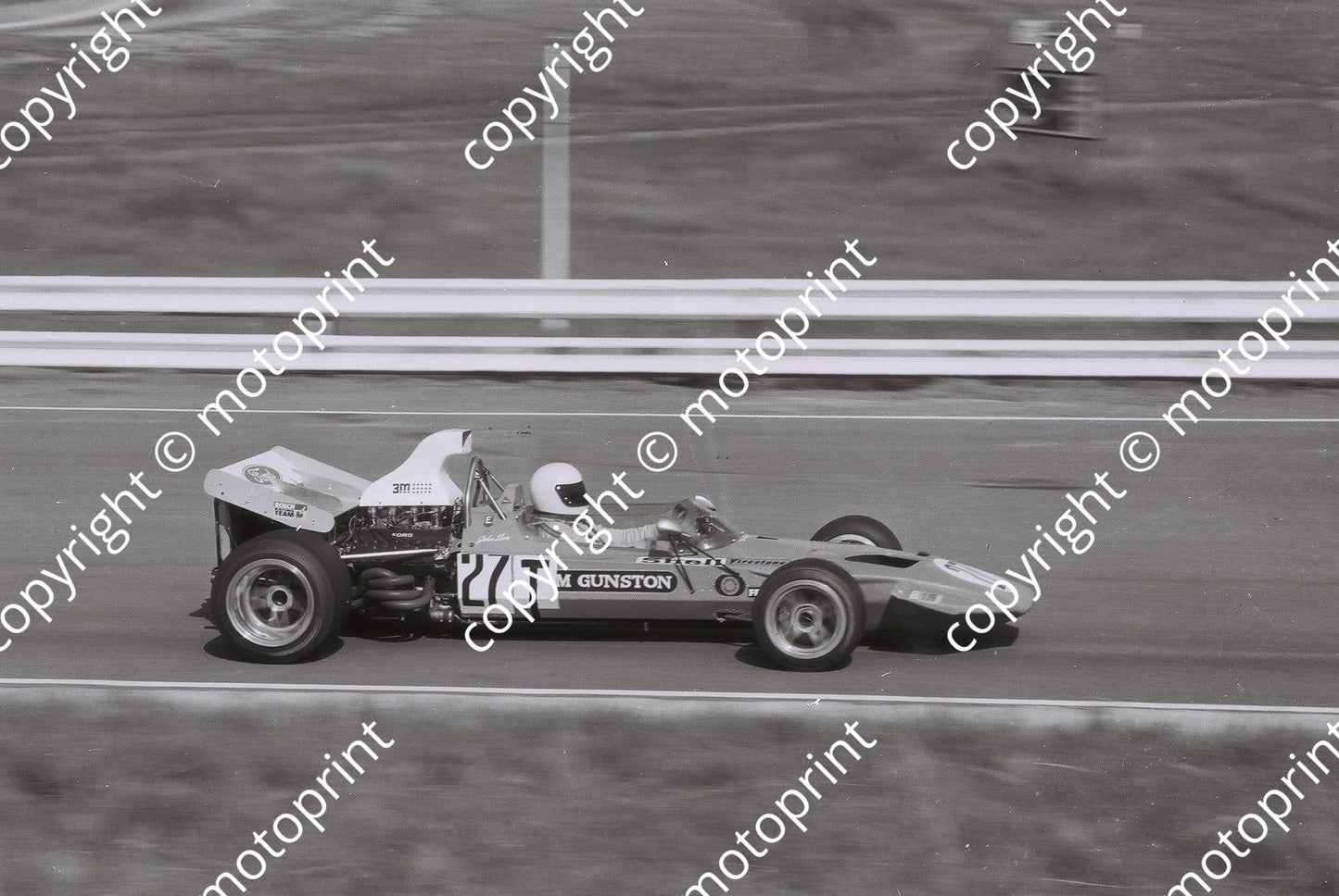 SS Love_s Surtees TS 9 Ferguson in car trying to qualify non-started Brabham BT33 eng