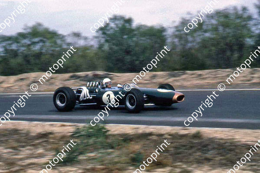 SS Luki Botha racing Brabham Repco BT7