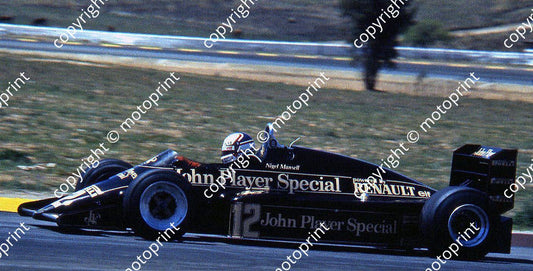 SS Mansell Lotus 94 no pic ratio