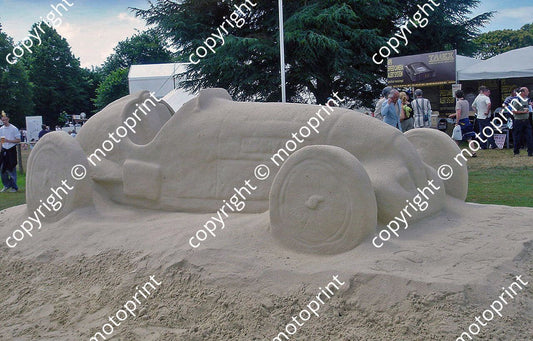 SS Mercedes W125 sand racer