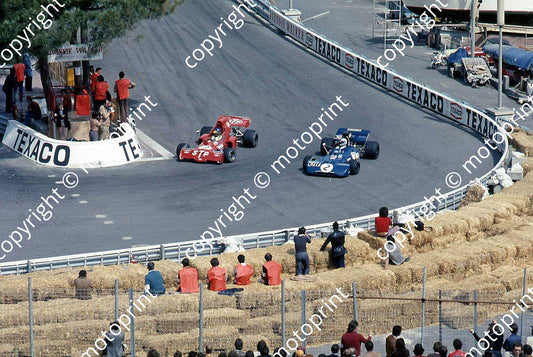 SS Peterson March 721X, Cevert Tyrrell 002 practice