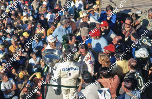 SS Podium Andretti, Stewart, Regazzoni