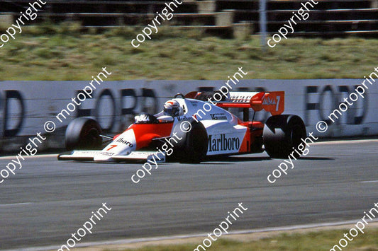 SS Prost McLaren TAG MP4-2 2