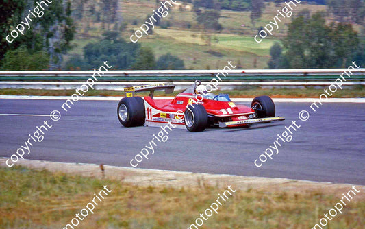 SS Scheckter Ferrari 312T4 up to Leeukop