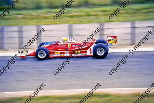 SS Scheckter Ferrari 312T5 Sunset
