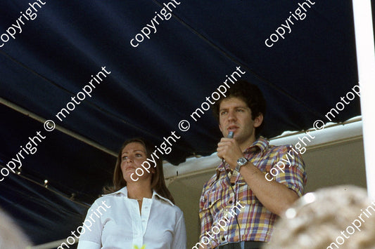 SS Scheckter and wife Pam at prizegiving