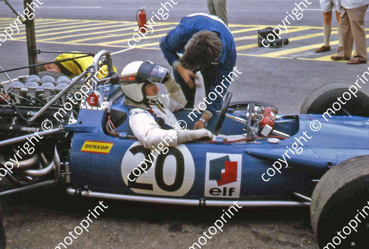 SS Stewart in Matra Cosworth MS80 practice only