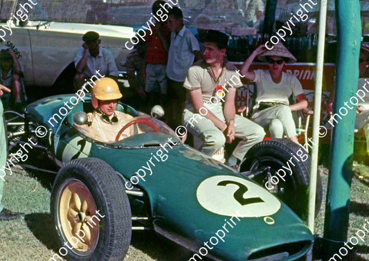 SS Trevor Taylor Lotus 21 later Lederle, Scribante, Woodward car scanned A4(Thanks to Ken Stewart)