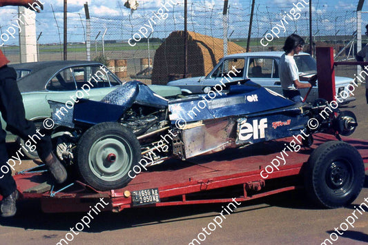 SS Tyrrell 007 wrecked at airport