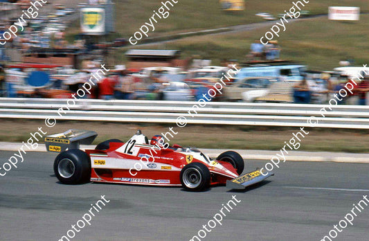 SS Villeneuve in Ferrari 312T3