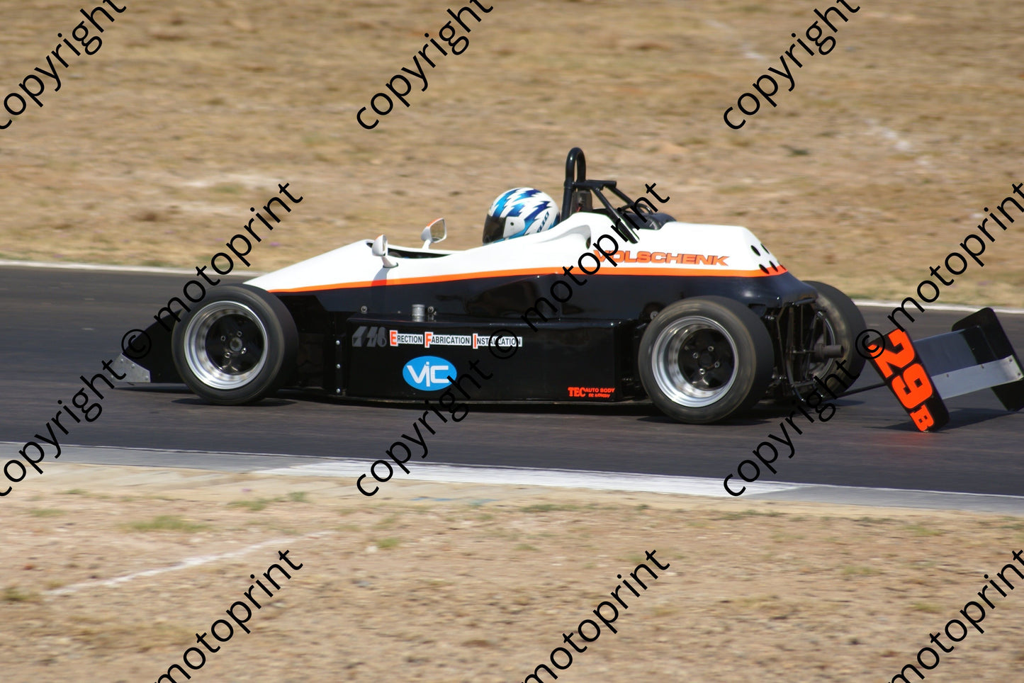 SS Volschenk Formula M 1 wing broken