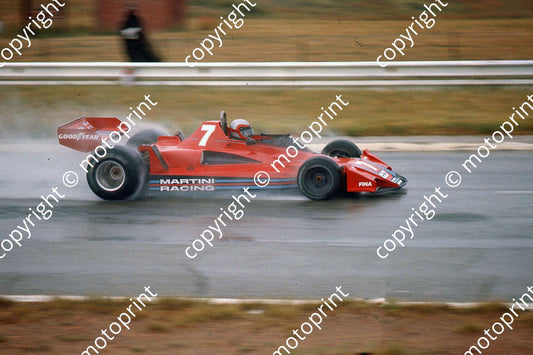 SS Watson Brabham BT45 rain practice