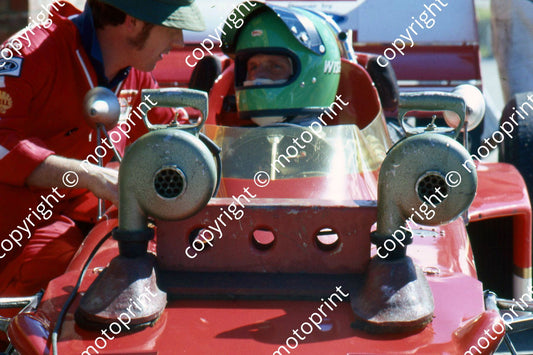 SS Wisell in Lotus 72 hair dryers for hot brake air removal