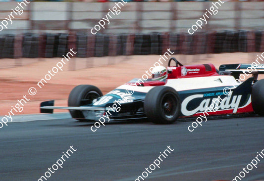 SS Fabi Toleman TG181B not sharp 31) (Thanks to Colin Burgess)