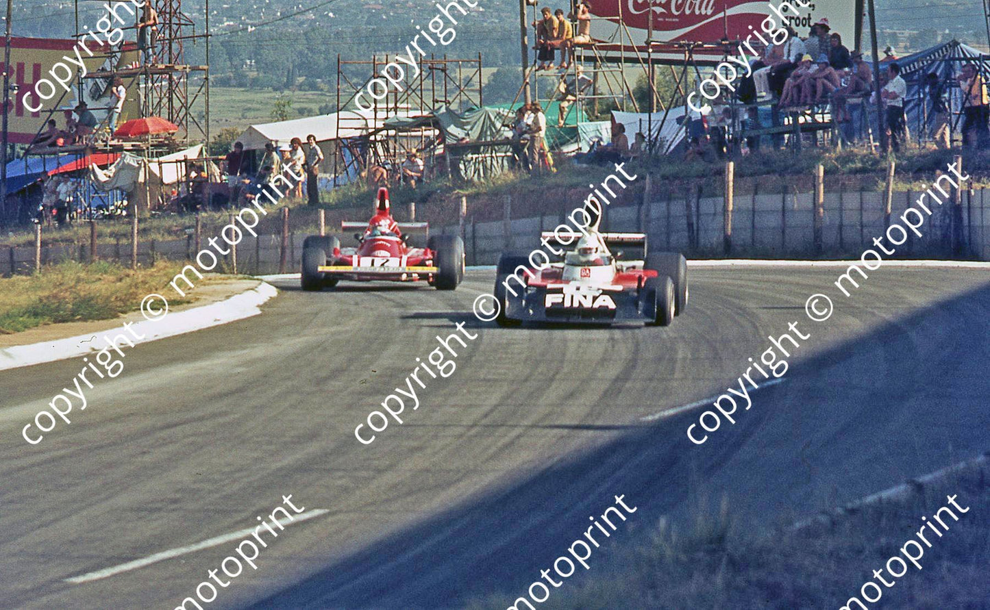 SS (thanks Stuart Falconer) a 366 1974 SA GP Mass Surtees TS16; Lauda 312T