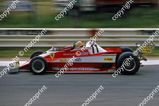 SS (thanks Stuart Falconer) a 612 1978 SA GP Reutemann Ferrari 312T3 cropped scanned 20x30 cm A4