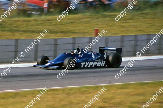 SS (thanks Stuart Falconer) a 686 1979 SA GP Jarier Tyrrell 009 NOT PIN SHARP