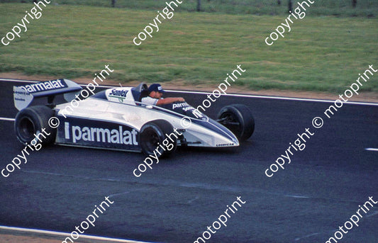 SS (thanks Stuart Falconer) a 834 1982 SA GP Brabham BMW Piquet car on tow rope