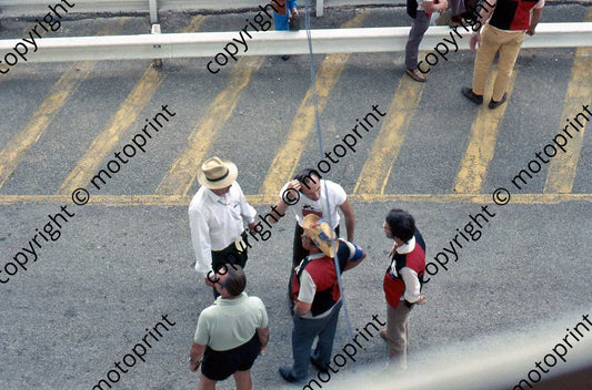 SS aa  Delay, Frank Williams asks the locals when the rain will come