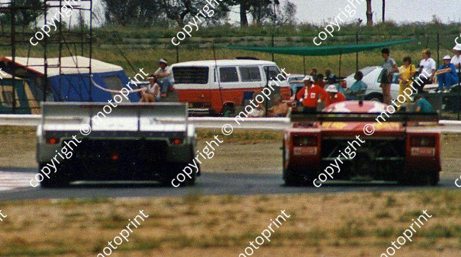 Sarel vd Merwe right Porsche 962 3rd 1 cropped