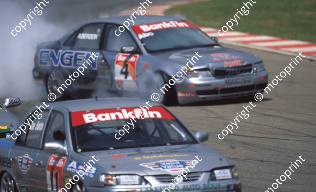 1999 Kya Bankfin 4 Chris Aberdein Audi crash (Colin Watling Photographic) (1)