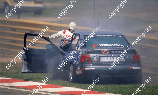 1999 Kya Bankfin 4 Chris Aberdein Audi crash (Colin Watling Photographic) (8)