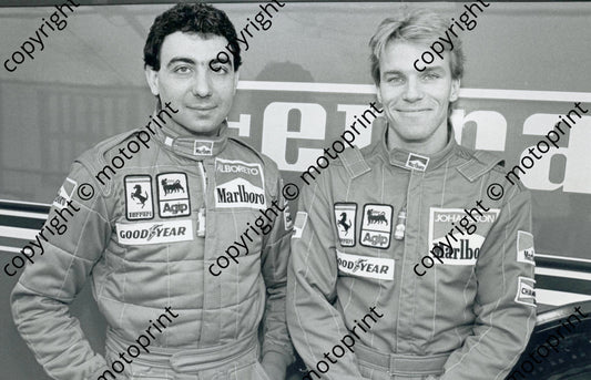 Stefan Johansson (R) Michele Alboreto 236
