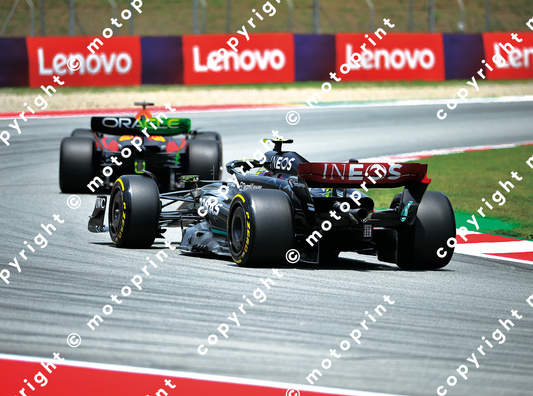 2023 L.Hamilton-Mercedes - Red Bull GP Spain (courtesy Paolo D'Alessio)