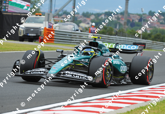 2024 F.Alonso Aston Martin GP Hungary (courtesy Paolo D'Alessio)