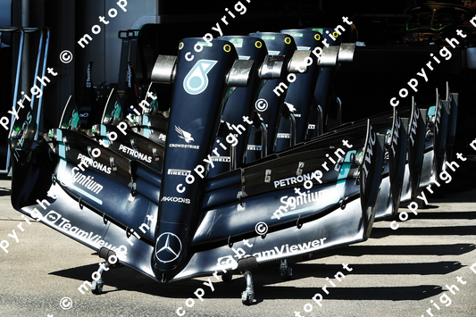 2023 Mercedes F1 W14 nose (courtesy Paolo D'Alessio)