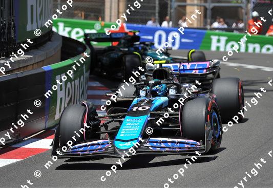 2024 P.Gasly Alpine GP Monaco (courtesy Paolo D'Alessio)