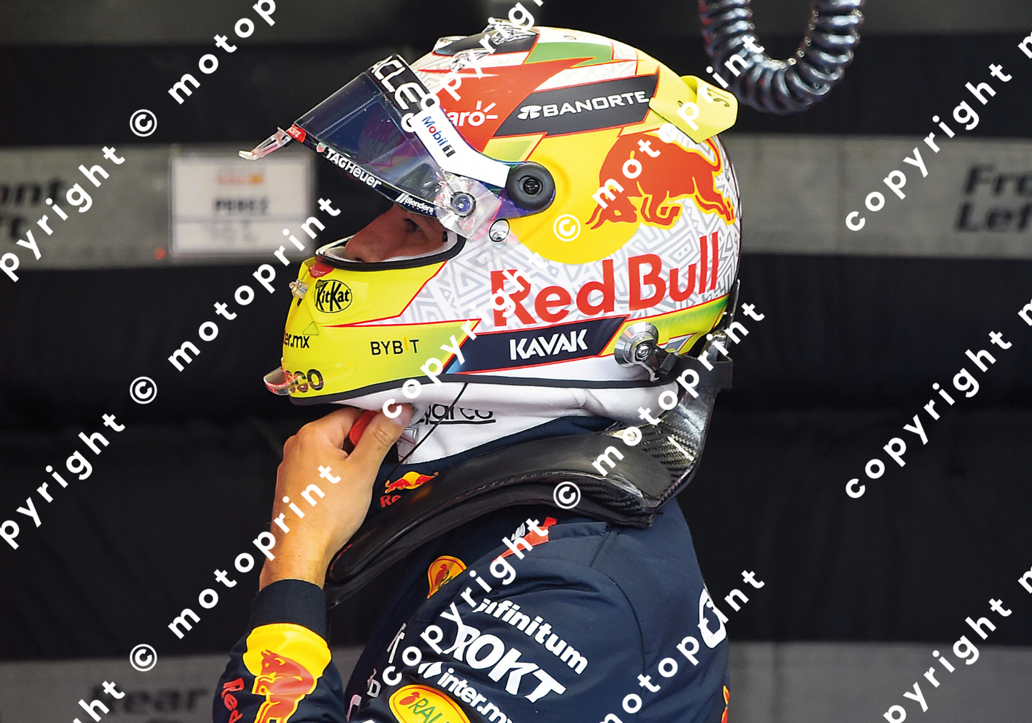 2023 S.Perez Red Bull helmet (courtesy Paolo D'Alessio)