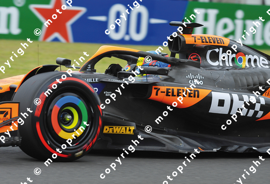 2024 O.Piastr1 McLaren Mercedes action (courtesy Paolo D'Alessio)