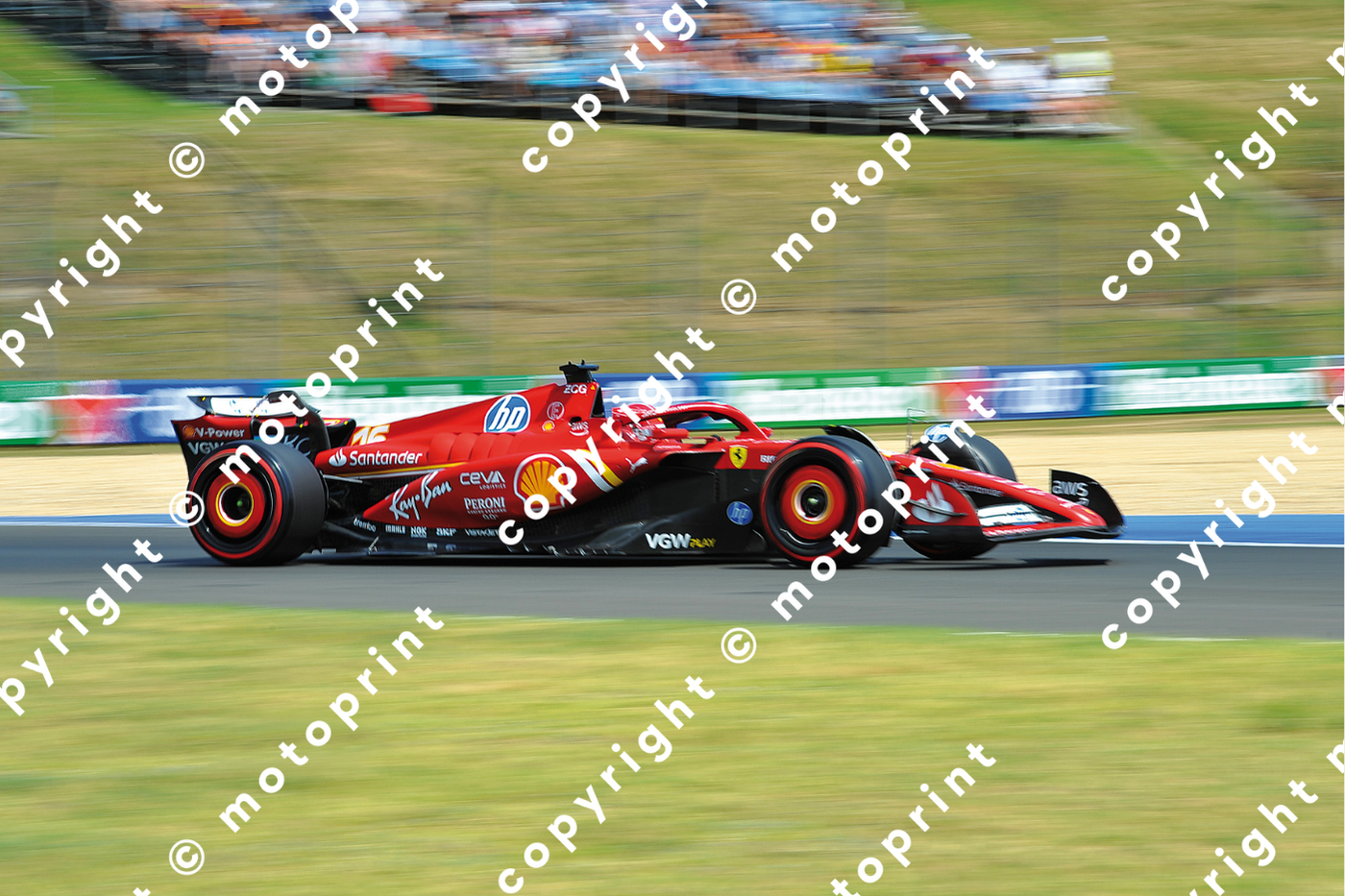2024 C.Sainz Ferrari GP Hungary (courtesy Paolo D'Alessio)